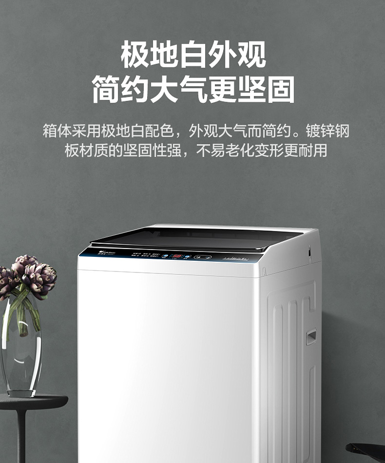 小天鹅8kg波轮洗衣机全新免清洗健康除螨洗强劲电机9小时预约tb80yq1